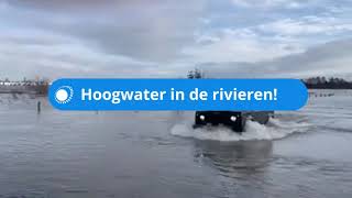 Hoogwater in de rivieren [upl. by Wolbrom]