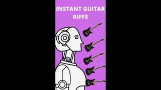 Guitar riff generator 🎸 🤖 [upl. by Yager]