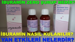 İburamin Zero Süspansiyon Nedir İburamin Zeronun Yan Etkileri Nedir İburamn Zero Nasıl Kullanılır [upl. by Onitselec]