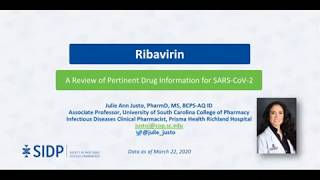 Ribavirin EvidenceBased Health Information Related to COVID19 [upl. by Nyral]