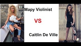 Mapy Violinist VS Caitlin De Ville  Despacito Cover Luis Fonsi ft Daddy Yankee [upl. by Adias199]