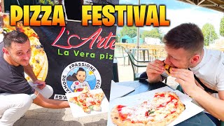 PIZZA FESTIVAL Stella Margherita Pizza fritta… [upl. by Nahsyar]