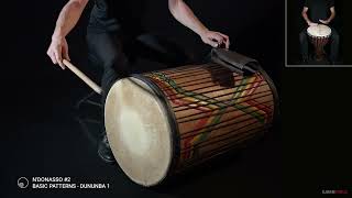 NDONASSO KASSA  Basic Patterns  Dununba 1  Learn How to Play the Dunun Online [upl. by Abehsat824]