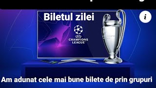 Bilete bune la pariuri din Champions League azi 13 Septembrie Biletul zilei [upl. by Ynney]