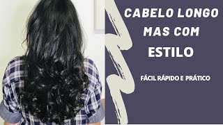 Corte Cabelo Longo Repicado [upl. by Attelrahc]