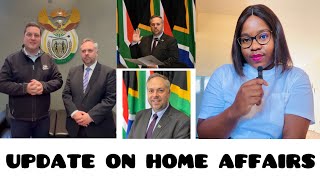 GNU  Update on the Progress of Dr Leon Amos Schreiber the New Home Affairs Minister in South Africa [upl. by Novello]