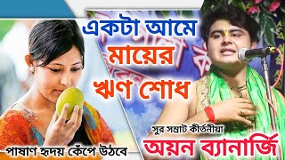 একটা আমে মায়ের ঋন শোধপাষাণ হৃদয় কেঁদে উঠবেপদাবলী কীর্তন দ্বিতীয় ভাগঅয়ন ব্যানার্জি কীর্তন [upl. by Yenittirb732]