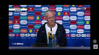 Conférence de presse de MrDidier Deschamps avant le match de demifinale FranceEspagne🇫🇷🇪🇸 [upl. by Odrareg]