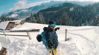 How to use a Splitboard  touring as a snowboarder [upl. by Magdalene477]