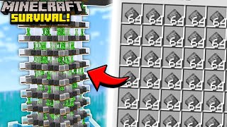 MEGA FARM de CREEPER no Minecraft Survival [upl. by Adnala]