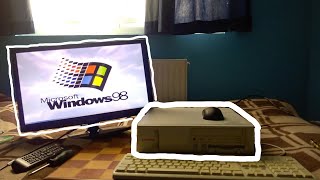 Windows 98 installation on Compaq Deskpro EN Reupload [upl. by Otrebogad]