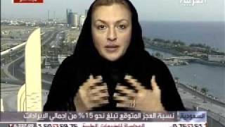 Dr Nahed Taher  Gulf One Investment Bank  Saudi Budget 2010 [upl. by Atnuahsal]