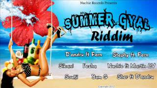 Stephy Ft Fern  Summer Gyal Riddim Nuchie Records July 2012 Raw [upl. by Eudoca]