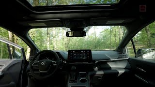 2022 Toyota Sienna XLE Woodland  INTERIOR [upl. by Ahsian]