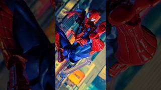 revoltech spiderman20posing amazingyamaguchirevoltechspidermanmarvelshfiguartsfypmotivation [upl. by Cooe]