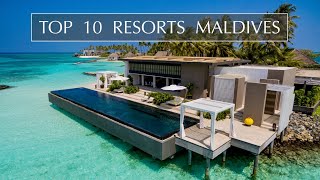 Top 10 best luxury resorts in the Maldives 4K UHD [upl. by Fotinas]