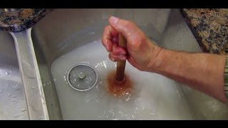 The Trick to Unclogging a Sink Drain Fast [upl. by Armitage]