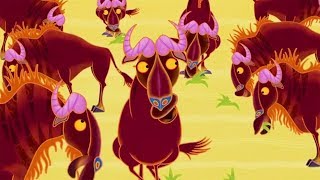 Tinga Tinga Tales Official Full Episodes  Why Wild Beast Stampedes  Cartoon For Children [upl. by Nail794]