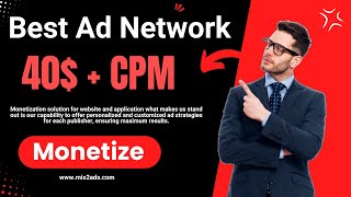 Best Ad Network for Website ✅✅  with High CPM  AdSense Alternative [upl. by Pearce870]