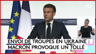 Troupes au sol en Ukraine  qu’a voulu dire Macron   L’Édito  C à vous  27022024 [upl. by Magavern]