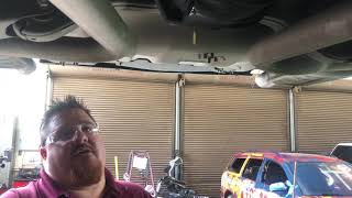 Chrysler 300c gear oil change [upl. by Pilif]