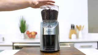 Capresso Infinity Plus Conical Burr Grinder [upl. by Jeff]