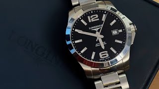 LONGINES CONQUEST 39mm quando la qualità è la versatilità di fondono in un BEST BUY [upl. by Nwahsauq995]