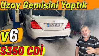 Mercedes S350 Cdi V6 Arıza Yapınca Yoldan Servise Zor Geldi [upl. by Aerised]