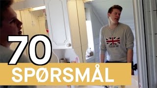 70 spørsmål Vegard Harm [upl. by Slemmer]