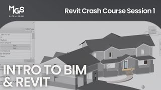 Revit Crash Course 1 Intro to BIM amp Revit [upl. by Annairdua]