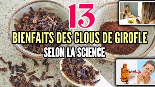 13 bienfaits des clous de girofle selon la science [upl. by Ikoek659]