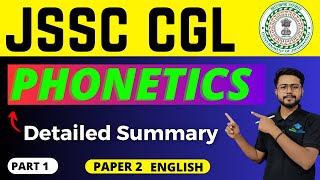 PHONETICS BY BALASUBRAMANIAM FOR JSSC CGL and JSSC NAGARPALIKA English class  part1 [upl. by Alano]