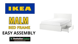 IKEA MALM BED FRAME a stepbystep guide [upl. by Gregor]