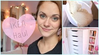 IKEA HAUL  Schminkecke Schreibtischstuhl [upl. by Donelle]