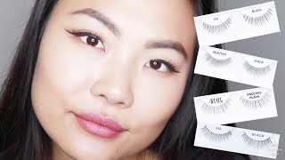 ARDELL NATURAL LASHES TRY ON [upl. by Hieronymus]