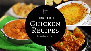 Recipe Collection The Best Chicken Recipes By MariasMenu [upl. by Greyso]