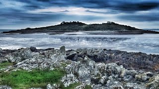 Wild camping at Carrick bay  exploring tidal island [upl. by Rumilly]