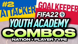 FIFA 22 YOUTH ACADEMY COMBOS 2 [upl. by Vasti54]