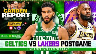 LIVE Celtics vs Lakers Postgame Show  Garden Report [upl. by Meikah829]