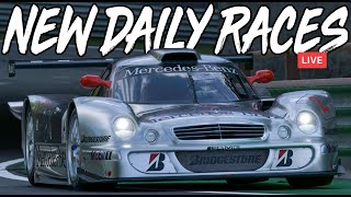 🔴LIVE  Gran Turismo 7 1st Look At The Brand New Daily Races [upl. by Aronael]