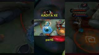 kadita exe  part6 mlbb mobilelegends kaditaexe shorts [upl. by Teragramyram]