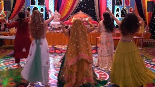 Wedding dance performance groom and bride sangeet [upl. by Esertal]