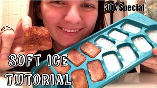 HOW TO MAKE SOFT ICE  How Soft Ice is Made  Tutorial  30k Subscriber Special [upl. by Fairweather]