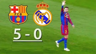 Barcelona vs Real Madrid 50 [upl. by Aisel]