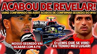 MERCEDES ACABOU DE REVELAR TRUQUE SECRETO  SAINZ CONFIRMADO NA AUDI  VEREDITO BRUTAL DE LAWSON [upl. by Nnylirehs]