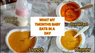 CHAKULA CHA ASUBUHI MCHANA NA JIONI ALICHOKULA MTOTO WANGUMIEZ 7WHAT MY BABY ATE IN A DAY7 [upl. by Herwin]