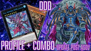 YUGIOH DDD Deck Profile amp Combo Update POST AGOV [upl. by Beora]