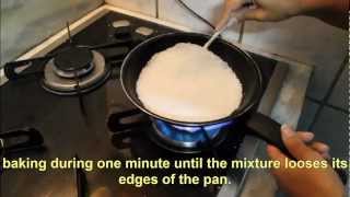 HOW TO DO A BRAZILIAN TAPIOCA  HOW TO MAKE A BRAZILIAN TAPIOCA [upl. by Annoynek37]