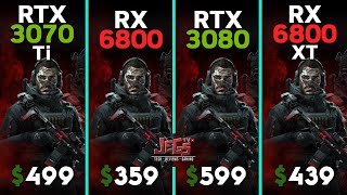 RTX 3070 Ti vs RX 6800 vs RTX 3080 vs RX 6800 XT  Ryzen 5 7600  Tested in 15 games [upl. by Enileuqkcaj]