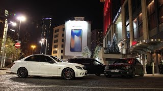 AMG SHUTDOWN 3x C63 DR520 1 OF 20 and Edition 507 in Birmingham [upl. by Stoughton693]